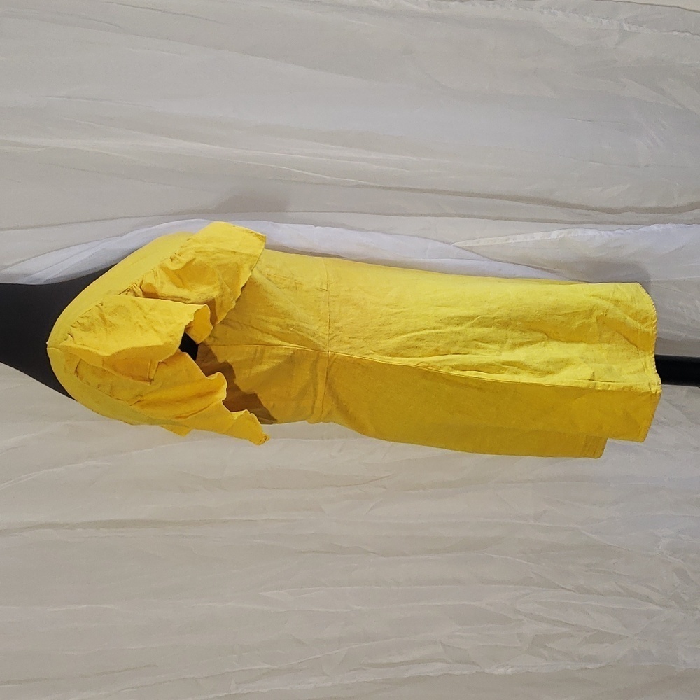 A.n.  day yellow dress Size 2 - Picture 5 of 16